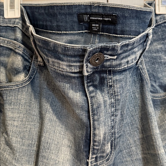 American Eagle Outfitters Men's Faded Blue Slim Jeans - Picture 2 of 6